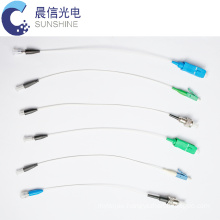hot selling great quality fiber optic patch cord LC FC SC ST MU connector optical fiber pigtail